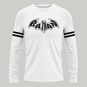 Batman White Full Sleeves T-Shirt