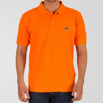 Orange Lacoste T-Shirt 
