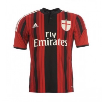AC MILAN HOME RED And BLACK JERSEY 2015-16