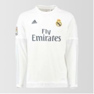 Real Madrid 2015/16 Home Long Sleeve Shirt
