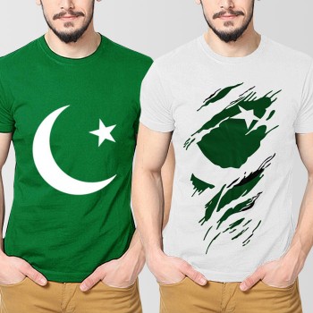 Bundle Of 2 Stylish Pakistani T-Shirt