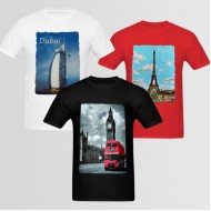 Graphics T-Shirt Bundle Of Three B 2 (Available In Different Colors And Design)
