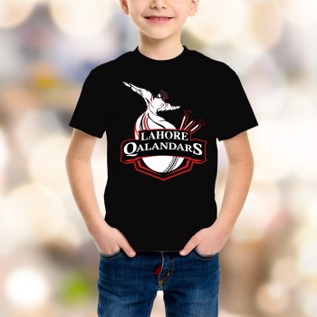 Lahore Qalandars Kids Black T-Shirt