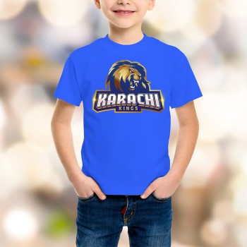 Karachi King Kids Blue T-Shirt