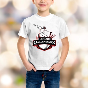 Lahore Qalandars Kids White T-Shirt