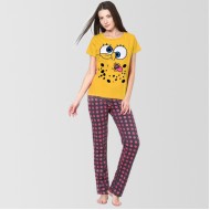 Yellow SpongeBob T-Shirt & Pajama
